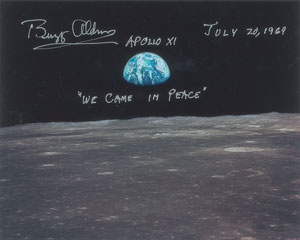 Lot #330 Buzz Aldrin - Image 1
