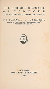 Lot #541 Samuel L. Clemens - Image 1