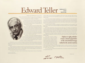 Lot #245 Edward Teller - Image 1