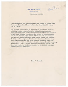Lot #69 John F. Kennedy - Image 1