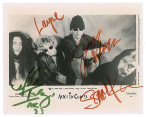 Lot #542  Alice in Chains - Image 1