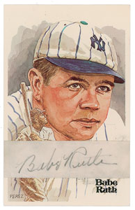 Lot #817 Babe Ruth