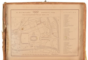 Lot #3049  Berlin 1936 Summer Olympics Bakelite Stadium Model - Image 3