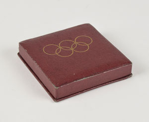 Lot #3050  St. Moritz 1948 Winter Olympics Participation Medal - Image 3