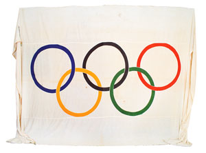 Lot #3087   Munich 1972 Summer Olympics Flag