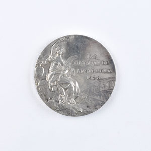 Lot #3030  Amsterdam 1928 Summer Olympics Silver Winner's Medal