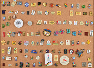 Lot #3156  Massive Olympic Pin Collection - Image 9
