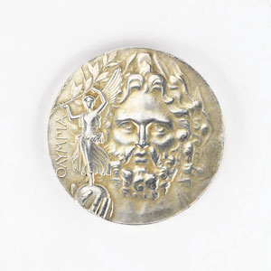 Lot #3007  Athens 1906 Summer Olympics Silver Winner’s Medal