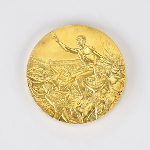 Lot #3029  Amsterdam 1928 Summer Olympics Gold Winner's Medal - Image 2