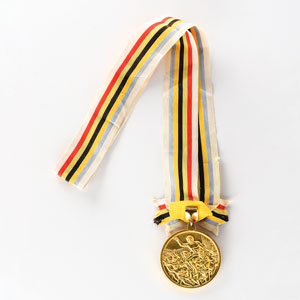 Lot #3070  Tokyo 1964 Summer Olympics Gold Winner's Medal with Case and Pin - Image 4