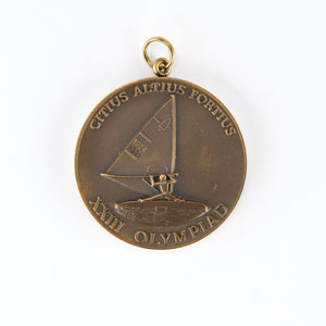 Lot #3102  Los Angeles 1984 Summer Olympics Bronze Winner's Medal - Image 2