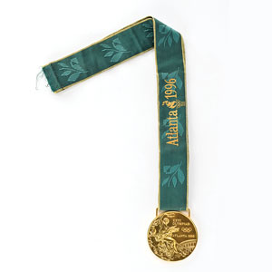 Lot #3129  Atlanta 1996 Summer Olympics Gold Winner's Medal with Case and Diploma - Image 3