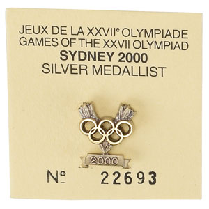 Lot #3133  Sydney 2000 Summer Olympics Silver Winner's Medal with Pin - Image 6