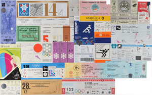 Lot #3155  Winter Olympics Ticket Collection