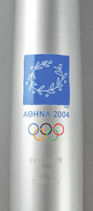 Lot #3136  Athens 2004 Summer Olympics Torch - Image 3