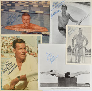 Lot #3038 Buster Crabbe Group of (5) Signed Photographs - Image 1