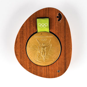 Lot #3150  Rio 2016 Summer Olympics Gold Winner's Medal with Case - Image 3