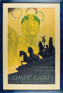 Lot #3048  Berlin 1936 Summer Olympics Poster