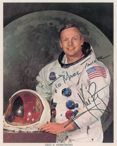 Lot #374 Neil Armstrong - Image 1