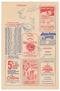 Lot #918  St. Louis Cardinals: 1968