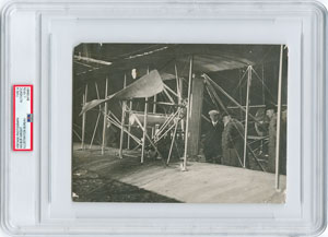 Lot #364 Wilbur Wright and King Edward VII
