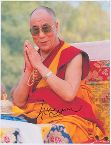 Lot #244   Dalai Lama