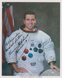 Lot #435 Harrison Schmitt - Image 1