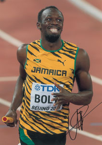 Lot #923 Usain Bolt - Image 1