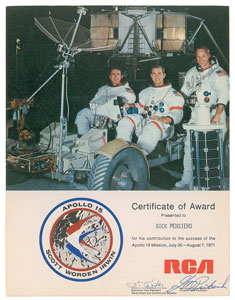 Lot #378  Apollo 15 - Image 1