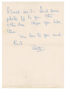 Lot #735 Bette Davis - Image 3