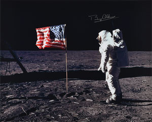 Lot #382 Buzz Aldrin - Image 1