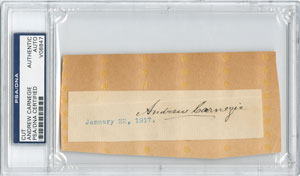 Lot #240 Andrew Carnegie - Image 1