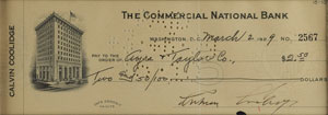 Lot #137 Calvin Coolidge - Image 2