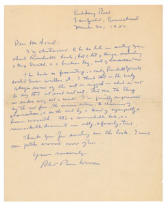 Lot #539 Robert Penn Warren - Image 1