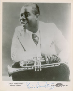 Lot #609 Louis Armstrong