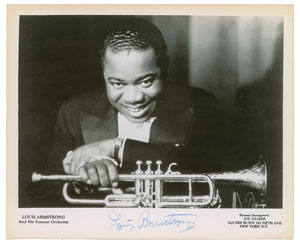 Lot #610 Louis Armstrong