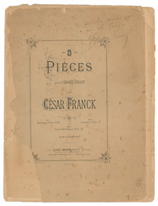 Lot #592 Cesar Franck - Image 1