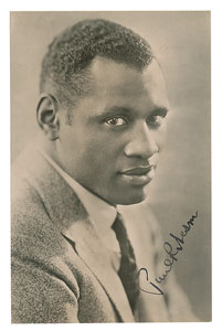 Lot #790 Paul Robeson
