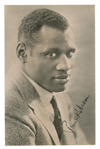 Lot #790 Paul Robeson - Image 1