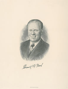 Lot #131 Jimmy Carter and Gerald Ford - Image 2