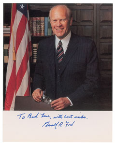 Lot #150 Gerald Ford - Image 1