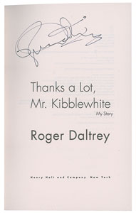 Lot #683 The Who: Roger Daltrey - Image 1