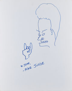 Lot #857 Mike Judge - Image 1