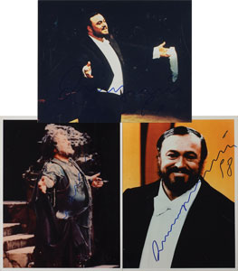 Lot #868 Luciano Pavarotti - Image 1