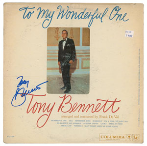 Lot #828 Tony Bennett - Image 1