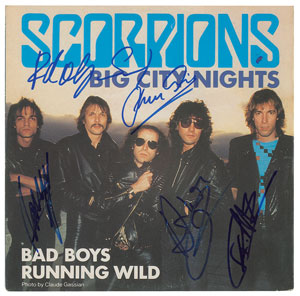 Lot #883  Scorpions - Image 1