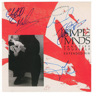 Lot #886  Simple Minds - Image 1