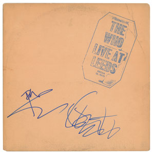 Lot #902 The Who: Daltrey and Townshend