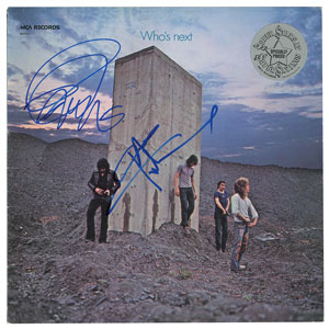 Lot #903 The Who: Daltrey and Townshend