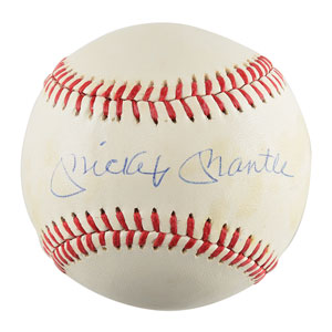 Lot #939 Mickey Mantle